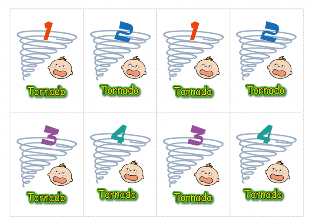 2-3 英単カードトルネード