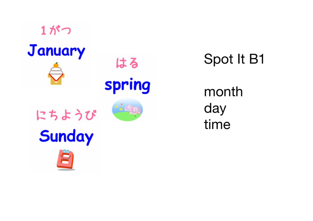 Spot it day B-1 month day timeのサムネイル